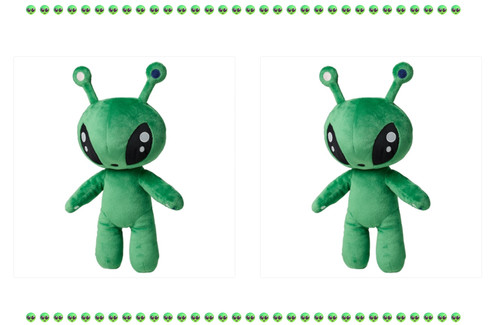 Ikea aftonsparv alien plush - ikea,
