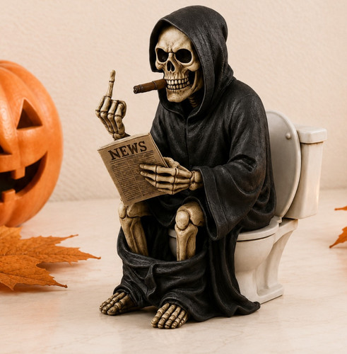 Grim reaper statue - reaper,