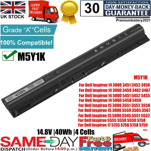 M5y1k battery for - ✅m5y1k, dell