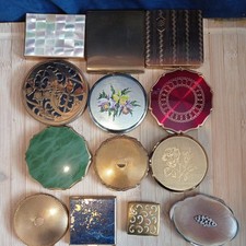 Powder Compacts Vintage Kigu Yardley Stratton Patrys X 13  Job Lot