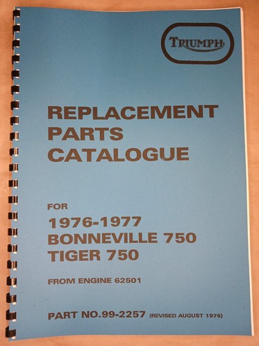 Triumph tr7rv tiger t140v - tr7rv,