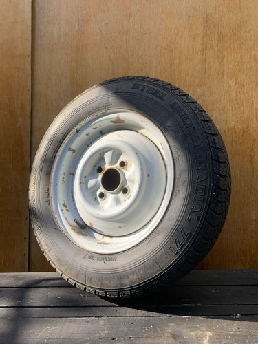 Steel caravan wheels 155 - steel,