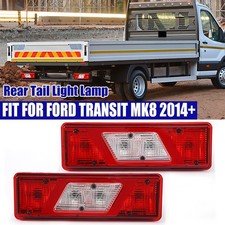 FOR 2014+ FORD TRANSIT MK8 TIPPER PICK-UP SET REAR LEFT & RIGHT TAIL LIGHT LAMP