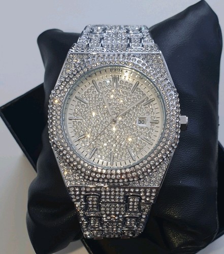 Men bling out - bling, iced