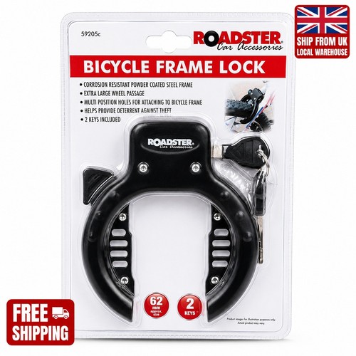Roadster bicycle frame lock - bicycle,