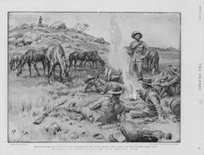 1900 Antique Print - AFRICA