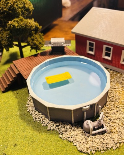 Scale printed farm - 3d,
