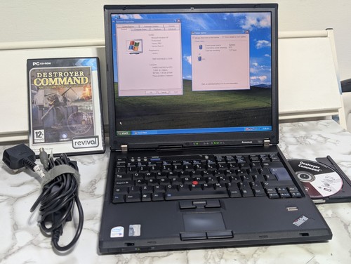 Retro windows ibm thinkpad - windows, xp