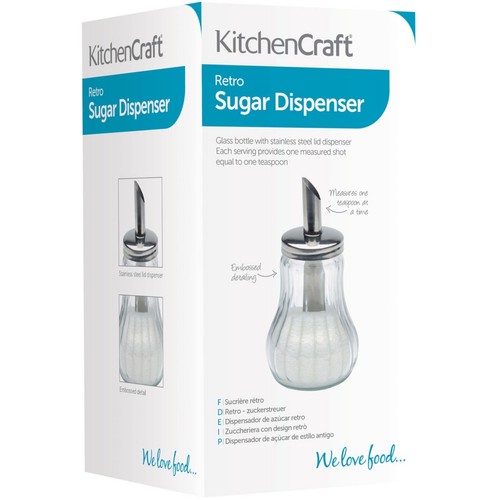 Kitchencraft glass sugar - kitchencraft,
