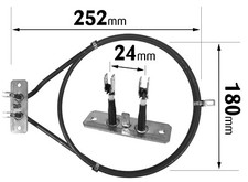 Fan Oven Heater Element 2000W