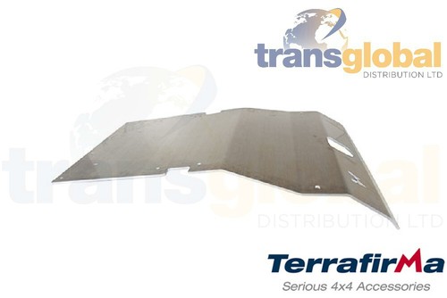 Alloy steering sump guard - steering,