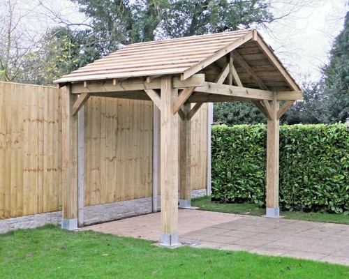 Wooden garden building - wooden,