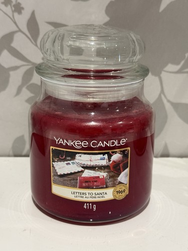 Yankee candle letters santa - candle,