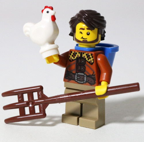 Lego medieval peasant - lego,