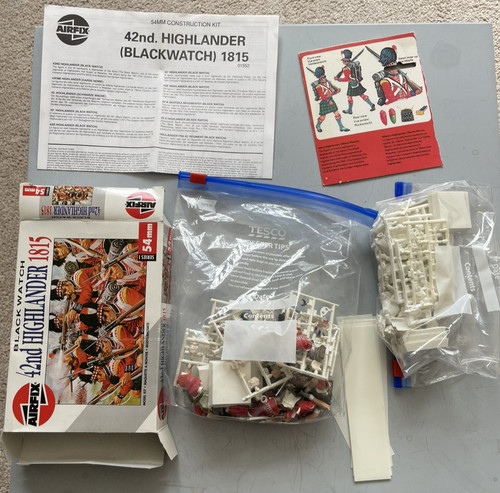 Airfix 54mm highlander - highlander, (black