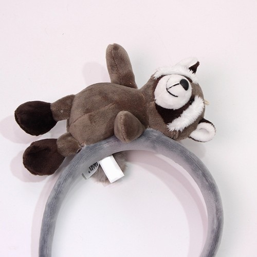 Funny raccoon hair - hair, hoop