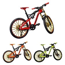 Mini 1:10 Bicycle Model Toy Diecast Metal Finger Mountain Bike Racing Collection