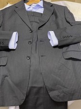 Fellini Menswear Exclusively at Slaters-3buttons 2Pieces Notched Suit Men’sUK42R