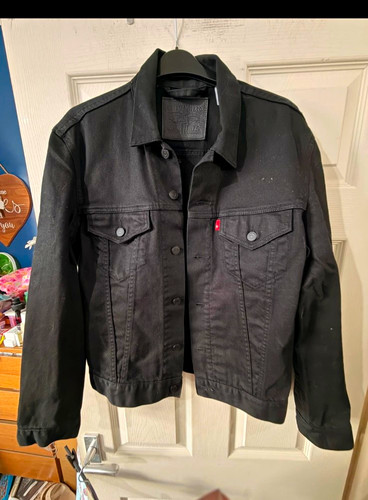 Levi rare black denim - rare,