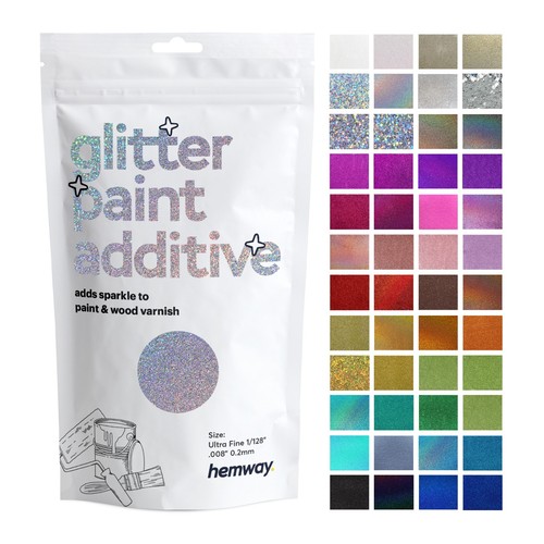 Hemway glitter paint - glitter,