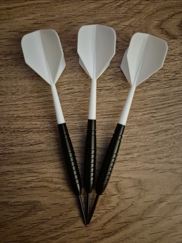 Pro 22g phoenix darts - +, white