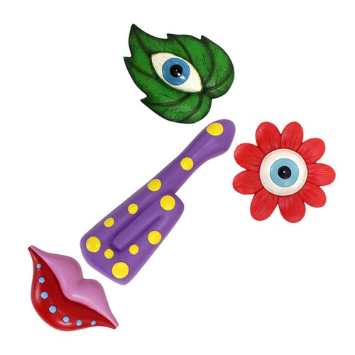 Resin tree face ornament for - resin,