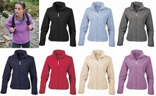 LADIES SOFT FLEECE JACKET RESULT R85F OUTERWEAR FEMALE GIRLS  (See sizing)