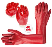 Heavy duty pvc gauntlet 40cm - duty,