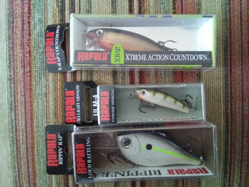 Selection rapala lures - a,