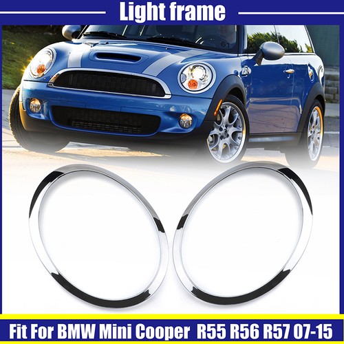 Chrome headlight trim ring - headlight,