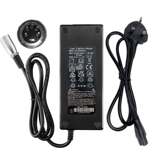 42v pin xlr charger for - 42v,