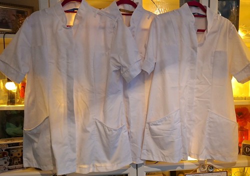 Size white tunics nursing - 20,