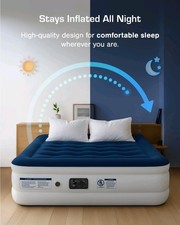 Active Era Luxury Double Inflatable Mattress | Puncture Resistant Double Airbed