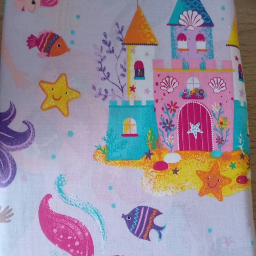 Happy linen mermaid double - linen,