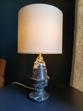 Rare Stunning Swedish Marble Lamp By Yxhult Marmor