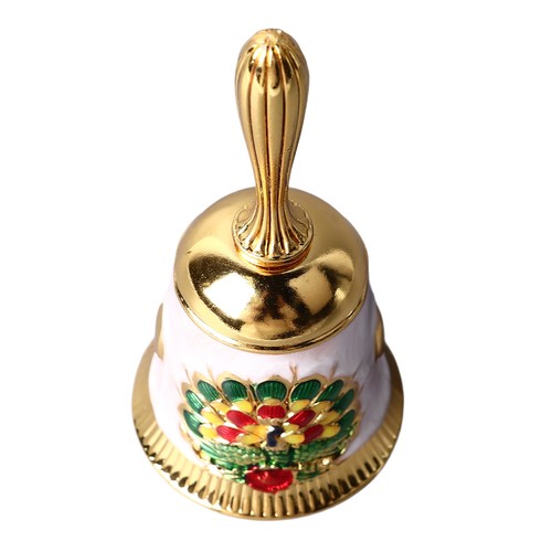 Handbell carved pattern alloy - handbell,