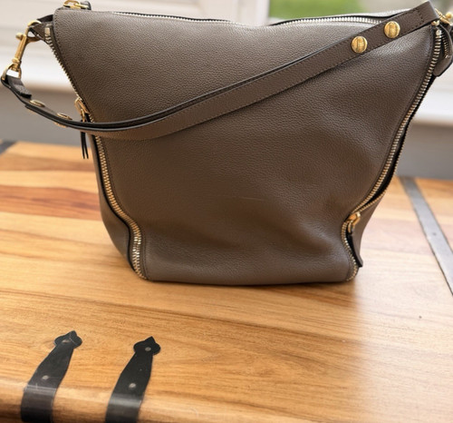 Mulberry taupe pebbled leather - taupe,