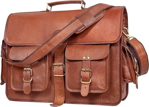 Genuine leather roomy vintage - genuine,