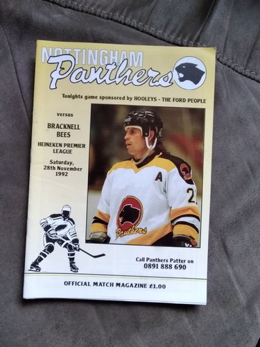 1992 nottingham panthers - nottingham,