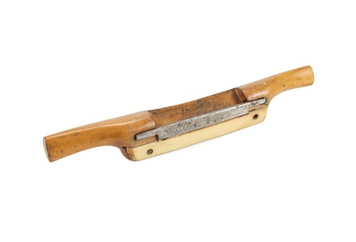 Antique wood steel spokeshave - antique,