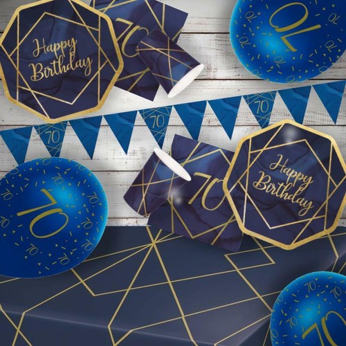 Navy blue and - blue, 70th