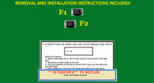 2X  Epson Fuses F1 F2  Printer