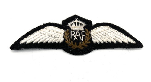 Raf wings kings crown white - raf,