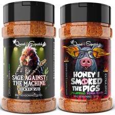 BBQ Spices set of 2 BBQ Rub &