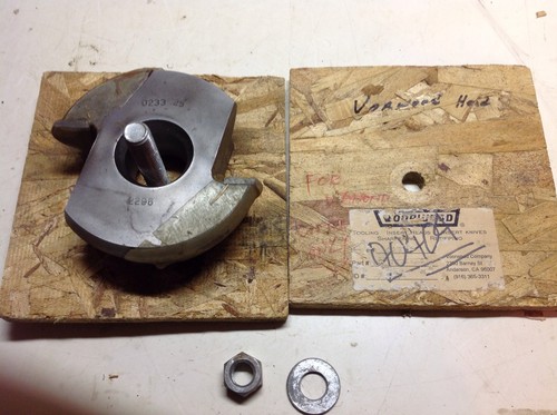Shaper cutter bore - cutter, 1/4"