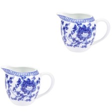  2pcs Gravy Boat Blue and