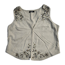 George Moda Waistcoat Beige