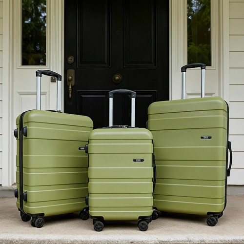 Hard shell suitcase luggage - hard,