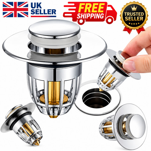 Universal bathroom sink plug - bathroom,