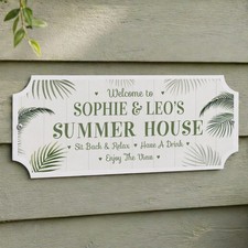Novelty Summerhouse Sign For
